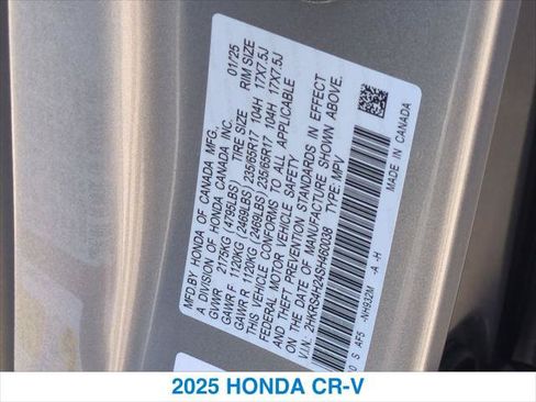 Certified 2025 Honda CR-V LX image 26