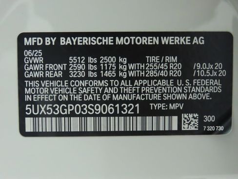 Certified 2025 BMW X3 xDrive30i w/ Convenience Package image 33