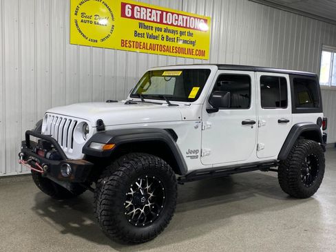 Used 2019 Jeep Wrangler Unlimited Sport S AWD/4WD image 1