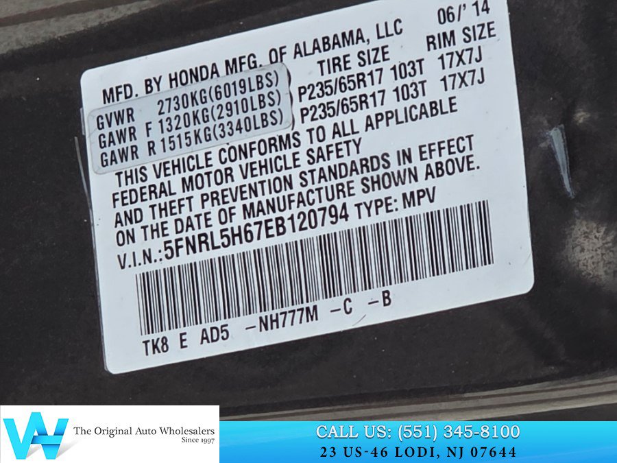 Used 2014 Honda Odyssey EX-L image 30