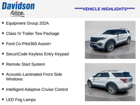 Used 2024 Ford Explorer XLT w/ Equipment Group 202A AWD/4WD image 4