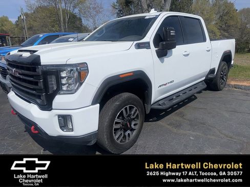 Used 2021 GMC Sierra 2500 AT4 w/ Snow Plow Prep/Camper Package image 1