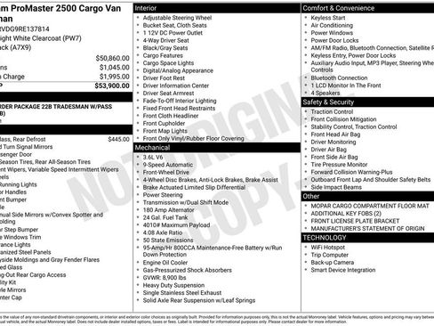 Used 2024 RAM ProMaster 2500 image 9