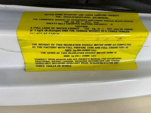 Used 2016 Ford E-450 and Econoline 450 Super Duty w/ Motorhome Prep Package image 54