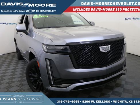 Used 2021 Cadillac Escalade ESV Sport w/ Driver Assist Tech Package image 1