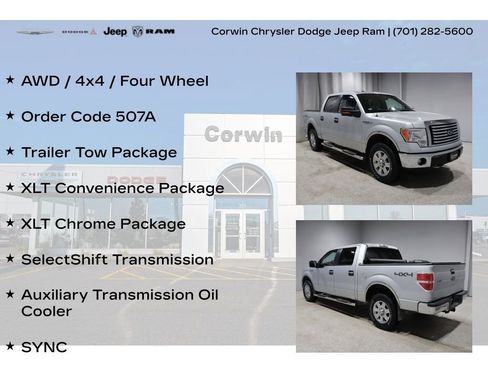 Used 2011 Ford F150 XLT w/ XLT Chrome Pkg image 8