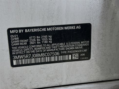 Used 2021 BMW 330i xDrive Sedan AWD/4WD image 7