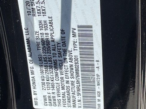 Used 2021 Honda Odyssey EX-L image 29