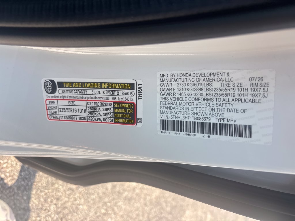New 2026 Honda Odyssey Sport-L image 27