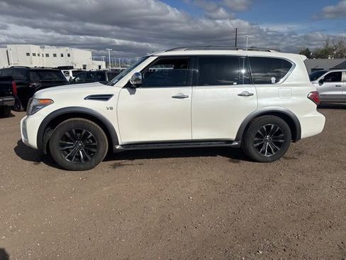 Used 2017 Nissan Armada Platinum w/ Captain Seat Package image 2