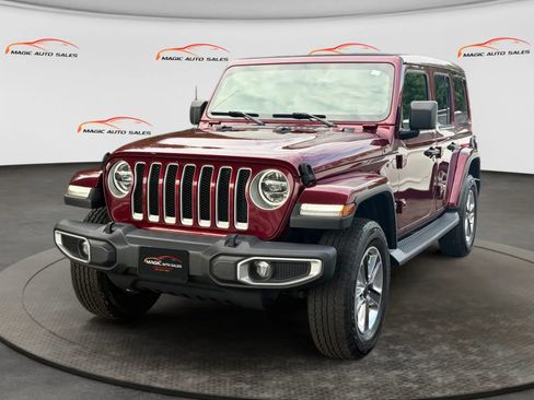 Used 2021 Jeep Wrangler Unlimited Sahara AWD/4WD image 1