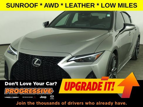 Used 2023 Lexus IS 350 F Sport w/ Memory Package AWD/4WD image 1