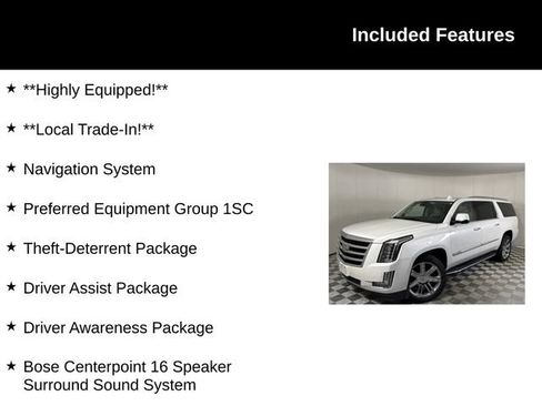 Used 2020 Cadillac Escalade ESV Premium Luxury AWD/4WD image 4