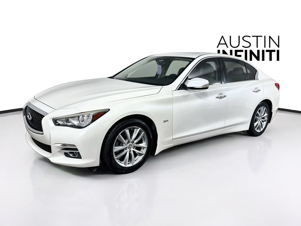 Certified 2017 INFINITI Q50 3.0t Premium w/ 3.0T Premium Plus Package RWD image 3