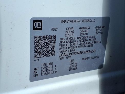 Used 2023 Chevrolet Traverse LT AWD/4WD image 23