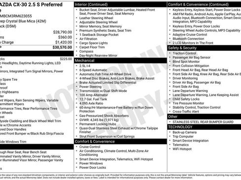 Certified 2024 MAZDA CX-30 AWD 2.5 S w/ Preferred Package image 5