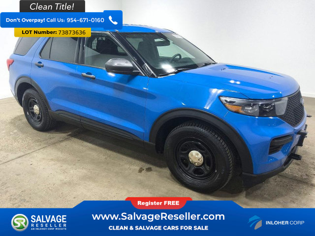 Used 2021 Ford Explorer 4WD Police Interceptor image 5