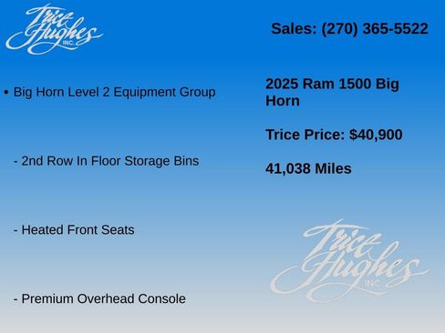 Used 2025 RAM 1500 Big Horn AWD/4WD image 3