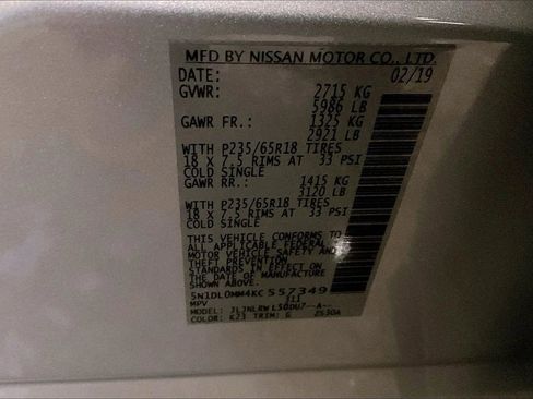 Used 2019 INFINITI QX60 Luxe image 34