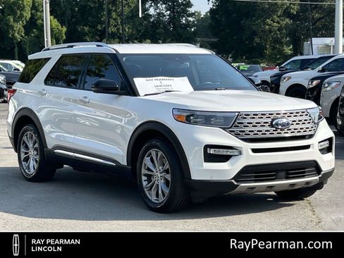 Used 2022 Ford Explorer Limited w/ Equipment Group 301A RWD image 1