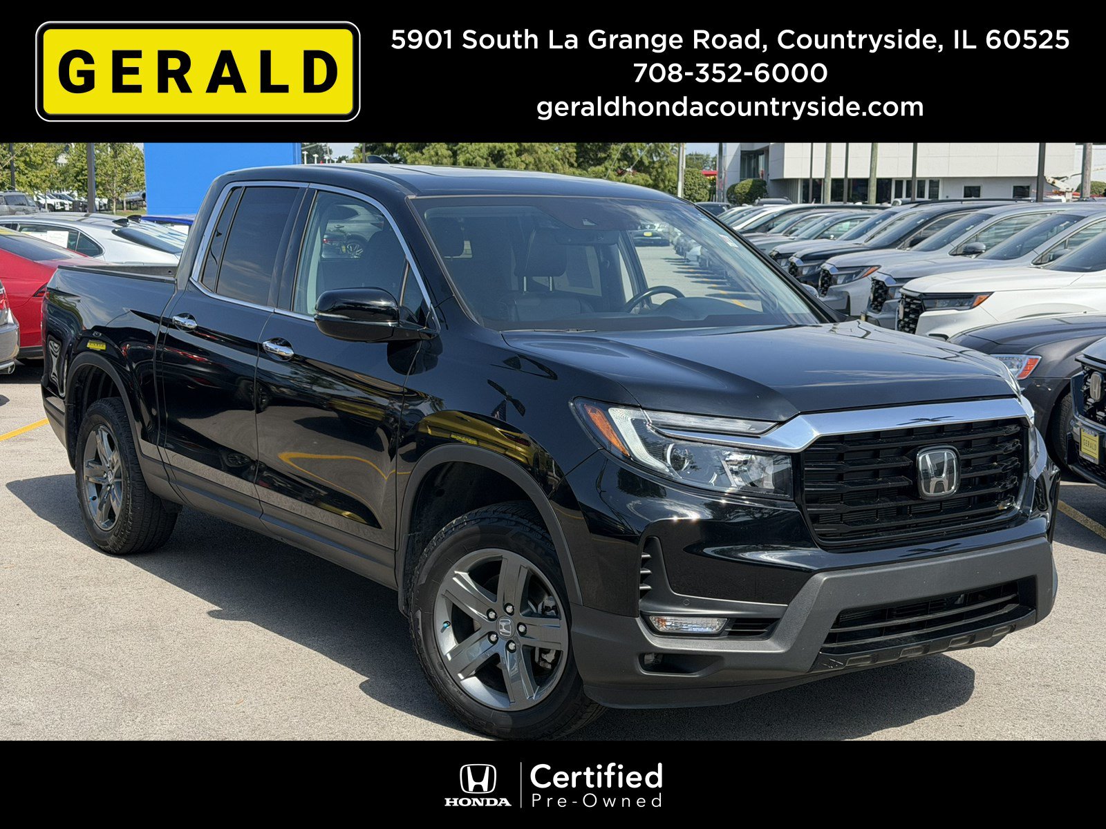 Certified 2023 Honda Ridgeline RTL-E image 1