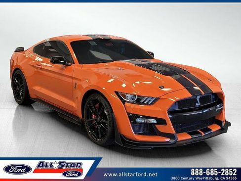 Certified 2021 Ford Mustang Shelby GT500 w/ Technology Package RWD image 1