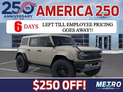 New 2026 Ford Bronco Raptor