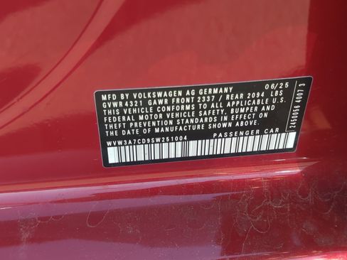 New 2025 Volkswagen GTI SE image 24