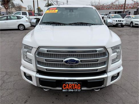 Used 2015 Ford F150 Platinum w/ Equipment Group 701A Luxury image 19