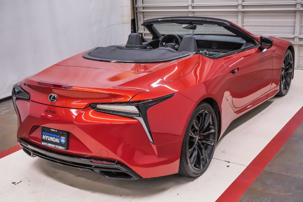 Used 2021 Lexus LC 500 Convertible w/ Touring Package RWD image 6