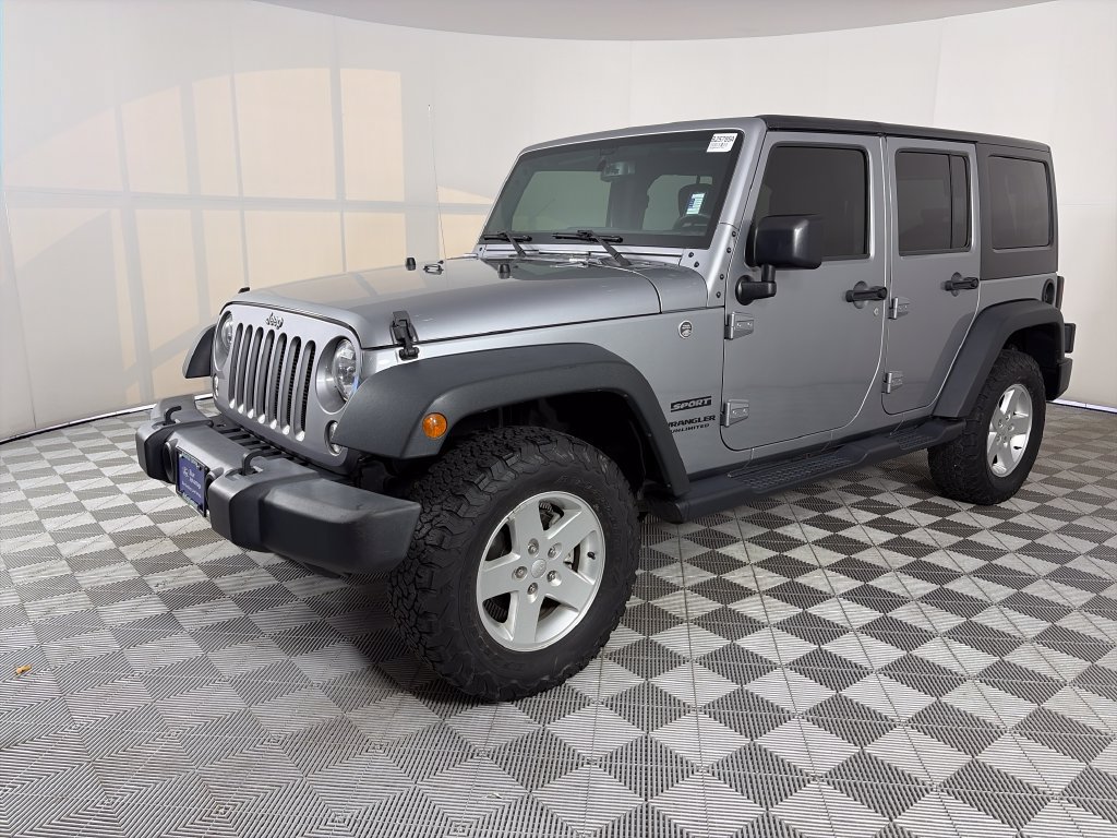 Used 2017 Jeep Wrangler Unlimited Sport w/ Quick Order Package 24S AWD/4WD image 3