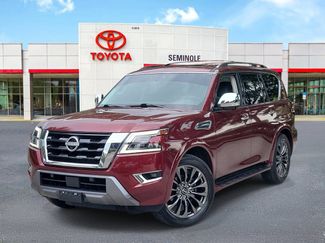 Used 2023 Nissan Armada Platinum w/ Captain's Chairs Package AWD/4WD 360° Tour