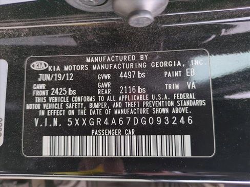 Used 2013 Kia Optima SX w/ Chrome Limited Pkg image 19