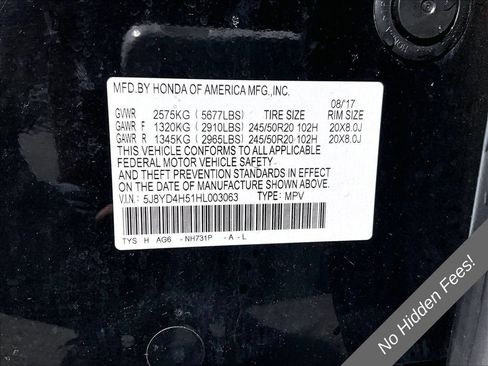 Used 2017 Acura MDX w/ Technology Package AWD/4WD image 31