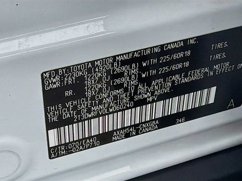 Used 2020 Toyota RAV4 Limited w/ Limited Grade Weather Package AWD/4WD image 30