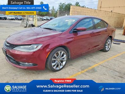 Used 2015 Chrysler 200 S w/ Navigation & Sound Group I