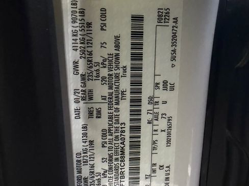 Used 2021 Ford Transit 250 Medium Roof image 32