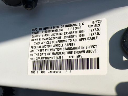 Used 2020 Honda CR-V Touring image 20