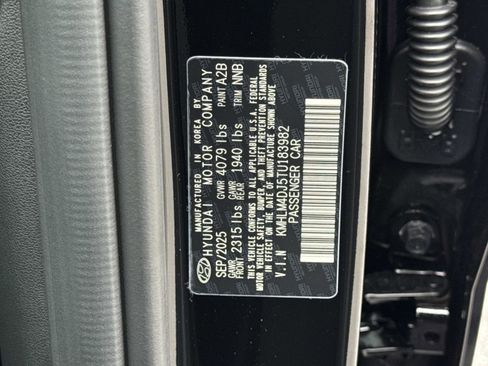 New 2026 Hyundai Elantra Blue w/ Cargo Package image 18