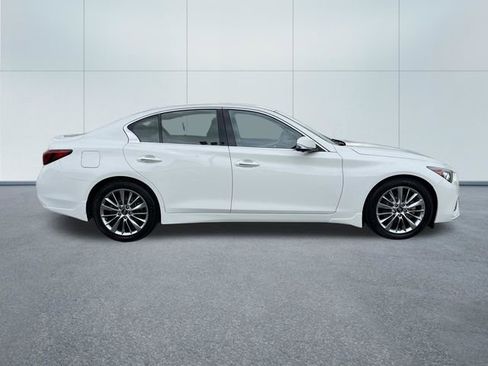 Used 2022 INFINITI Q50 Luxe w/ Cargo Package AWD/4WD image 2