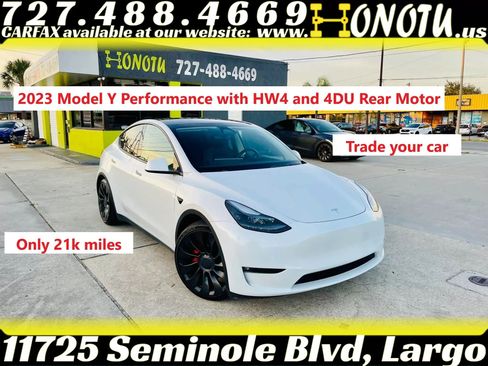 Used 2023 Tesla Model Y Long Range AWD/4WD image 1