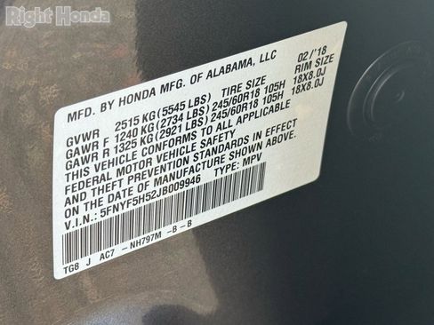 Used 2018 Honda Pilot EX-L image 34