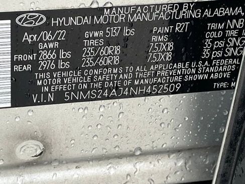 Used 2022 Hyundai Santa Fe SEL FWD image 35