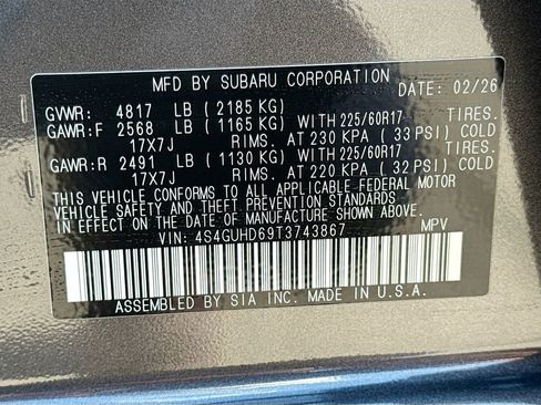 New 2026 Subaru Crosstrek 2.0i Premium image 41