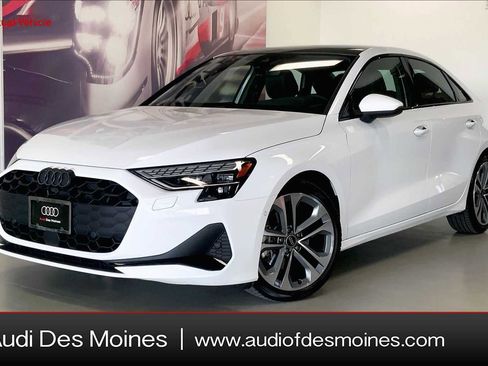 Certified 2025 Audi A3 2.0T Premium w/ Black Optic Package image 1