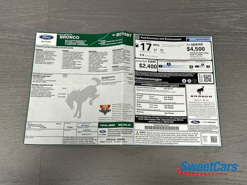 Used 2021 Ford Bronco Wildtrak AWD/4WD image 50