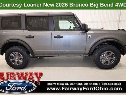 New 2026 Ford Bronco Big Bend