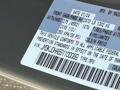 Used 2025 MAZDA CX-70 Plug-In Hybrid w/ Premium Pkg image 37