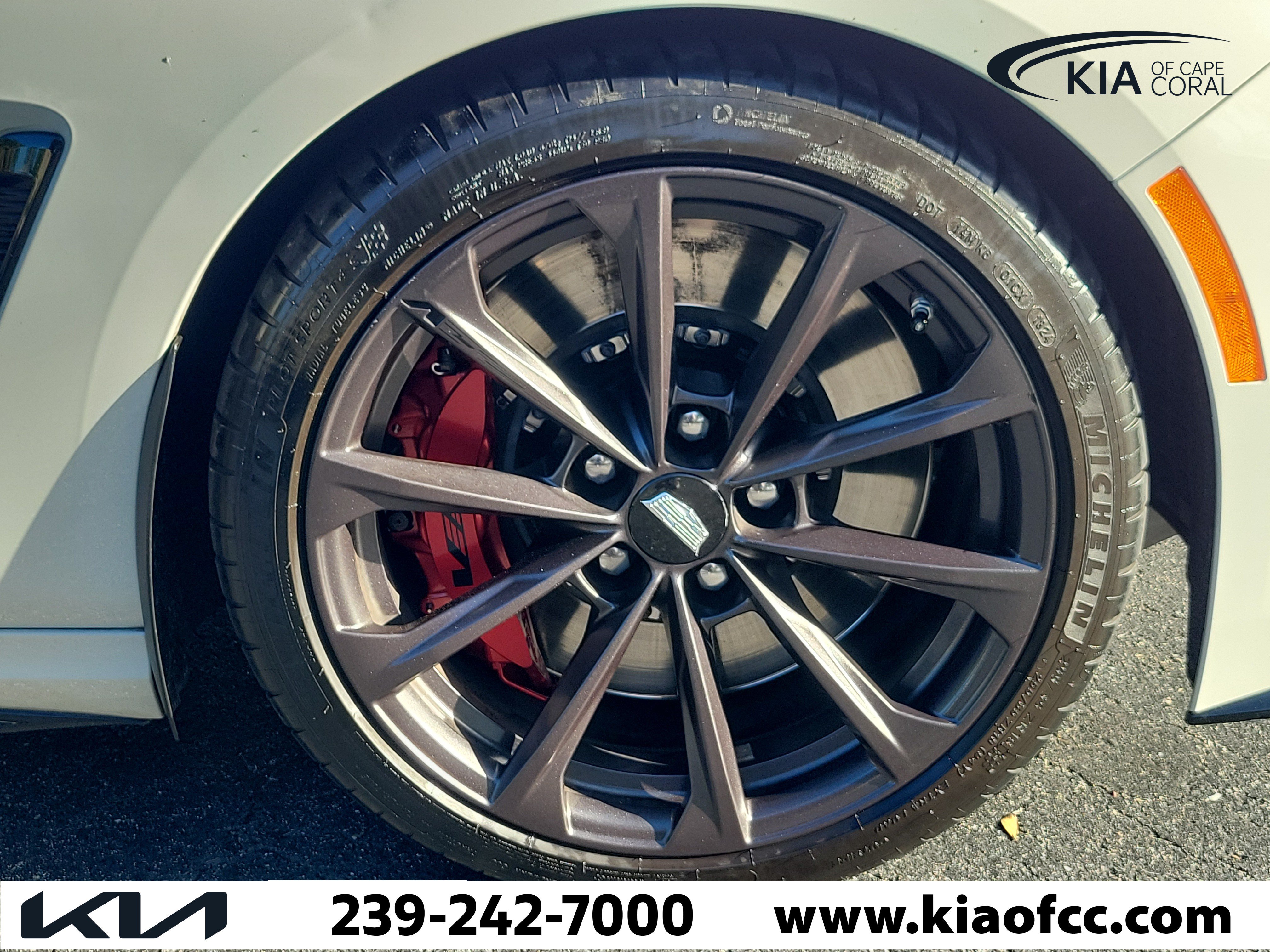 Used 2022 Cadillac CT4 V Blackwing w/ Driver Assist Package RWD image 7