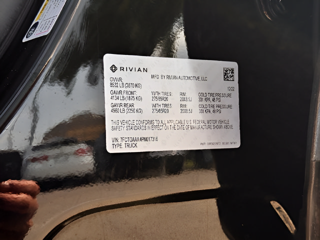 Used 2023 Rivian R1T Adventure Quad AWD/4WD image 26